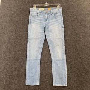 Pilcro and the Letterpress Jeans Women's 27 Carpenter Straight Leg Denim Pants